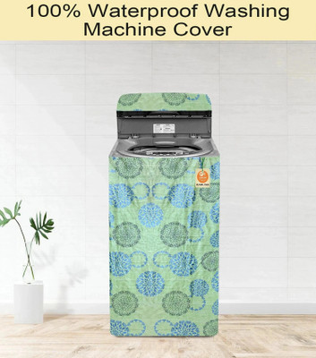 Kanushi Industries Top Loading Washing Machine  Cover(Width: 55 cm, Green, Blue)
