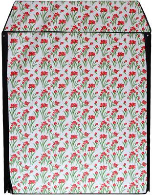 AAVYA UNIQUE FASHION Front Loading Washing Machine  Cover(Width: 61 cm, Red, Green)
