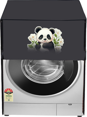 Delideal Front Loading Washing Machine  Cover(Width: 56 cm, Grey)