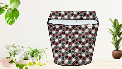 GURU ISHMA Semi-Automatic Washing Machine  Cover(Width: 88.9 cm, purple)