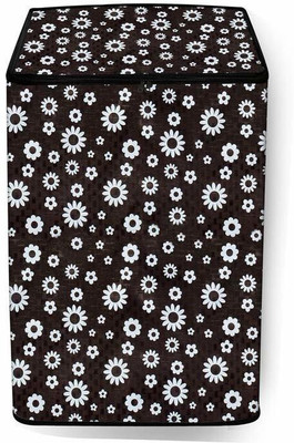 Wings Star Top Loading Washing Machine  Cover(Width: 59 cm, Black)