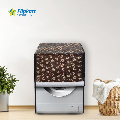 Flipkart SmartBuy Front Loading Washing Machine  Cover(Width: 61 cm, Beige Brown)