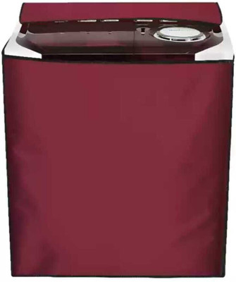 Gudheniya Enterprises Semi-Automatic Washing Machine  Cover(Width: 83.8 cm, Maroon)