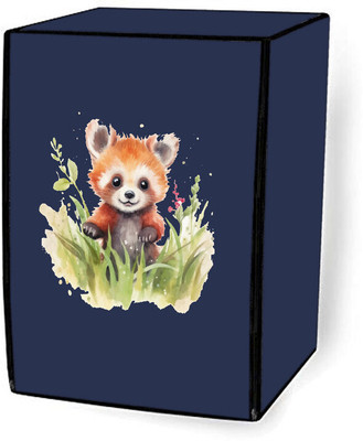 Delideal Front Loading Washing Machine  Cover(Width: 61 cm, Blue)