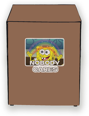 Hizing Front Loading Washing Machine  Cover(Width: 72 cm, Beige, White)