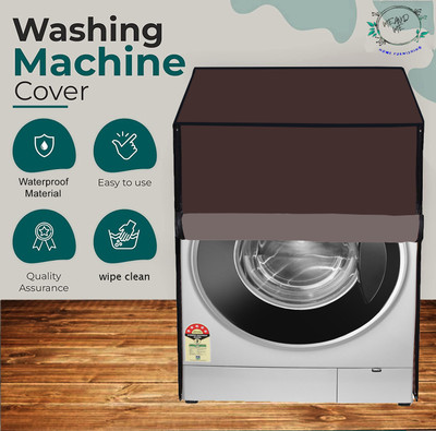 ME AND ME Front Loading Washing Machine  Cover(Width: 69 cm, Brown)