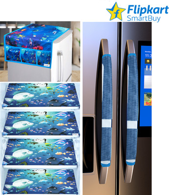 Flipkart SmartBuy Fridge Mat(Width: 56 cm, Blue)