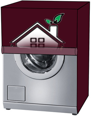 KVAR Front Loading Washing Machine  Cover(Width: 69 cm, Maroon)