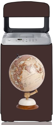 KVAR Top Loading Washing Machine  Cover(Width: 66 cm, Brown)