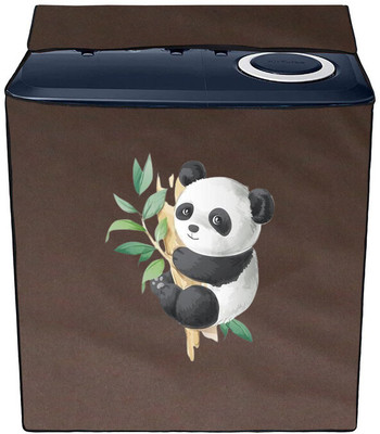 Archistylo Semi-Automatic Washing Machine  Cover(Width: 91 cm, Brown)