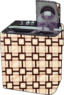 Adira Semi-Automatic Washing Machine  Cover(Width: 83 cm, Beige)