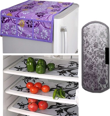 KUBER INDUSTRIES Fridge Mat(Width: 54 cm, Purple)