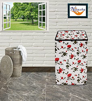 Nitasha Top Loading Washing Machine  Cover(Width: 61 cm, Red)