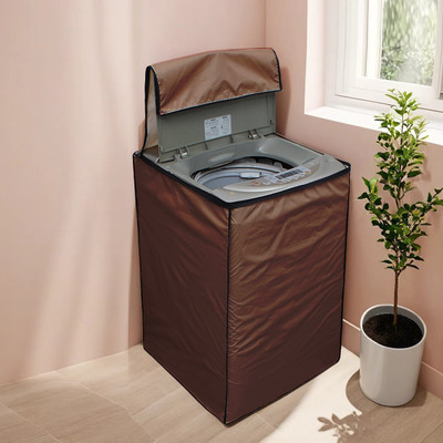 SVASTI Top Loading Washing Machine  Cover(Width: 60.4200000000002 cm, Brown)