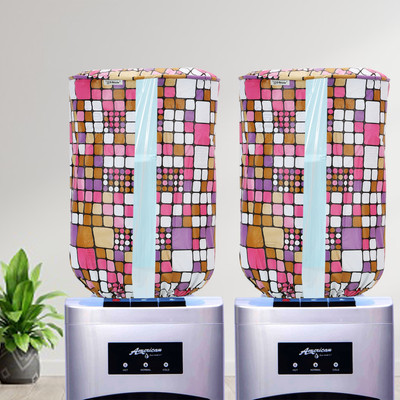 E-Retailer Water Dispenser  Cover(Width: 28 cm, 20L) With Elastic Closure And Water Level Indication, Pack of 2Pc (Pink)