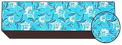 Aadvay and Advika Air Conditioner  Cover(Width: 111.76 cm, Brown, Grey)