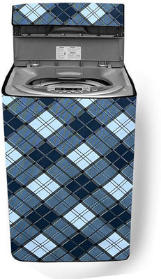 SAVEIT Top Loading Washing Machine  Cover(Width: 61 cm, Blue, White)