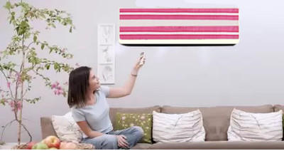 ULTRAINFINITE Air Conditioner  Cover(Width: 102 cm, Multicolor)
