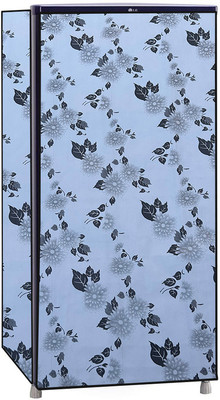 Homeify Refrigerator  Cover(Width: 53 cm, Storm, Grey)