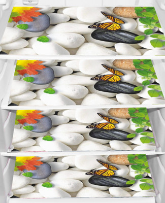 LooMantha Fridge Mat(Width: 30 cm, White)