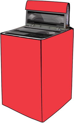 Star Weaves Top Loading Washing Machine  Cover(Width: 59 cm, Red)