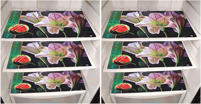KUBER INDUSTRIES Fridge Mat(Width: 46 cm, Multi)