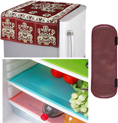 KUBER INDUSTRIES Fridge Mat(Width: 48 cm, Multi)