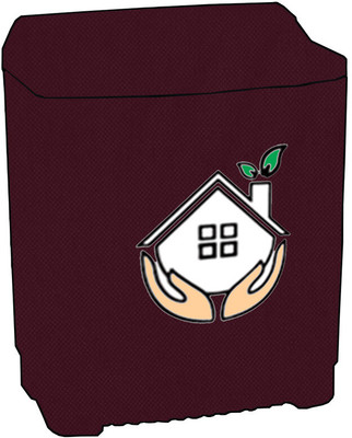 Delideal Semi-Automatic Washing Machine  Cover(Width: 82 cm, Maroon)