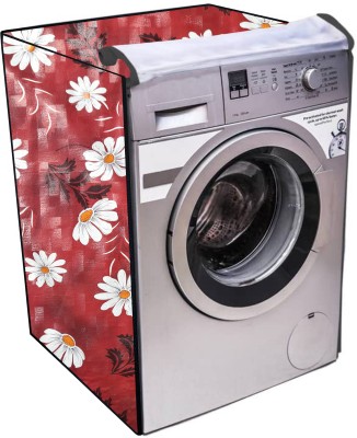 Nitasha Front Loading Washing Machine  Cover(Width: 62 cm, Maroon)