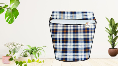GURU ISHMA Semi-Automatic Washing Machine  Cover(Width: 88.9 cm, blue)