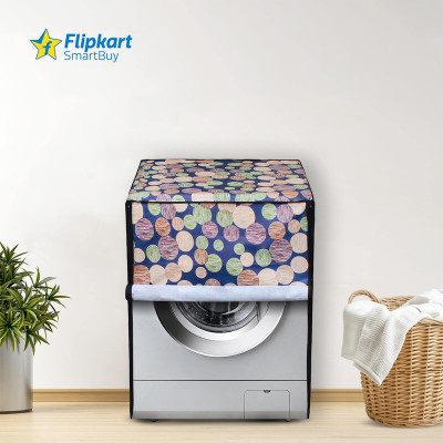 Flipkart SmartBuy Front Loading Washing Machine  Cover(Width: 61 cm, Blue Green)