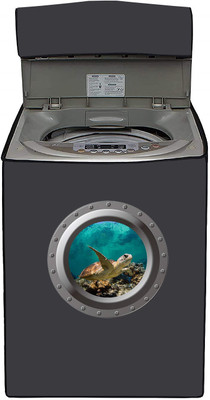 SIMSSOLUTIONS Top Loading Washing Machine  Cover(Width: 67.4999999999999 cm, Grey)