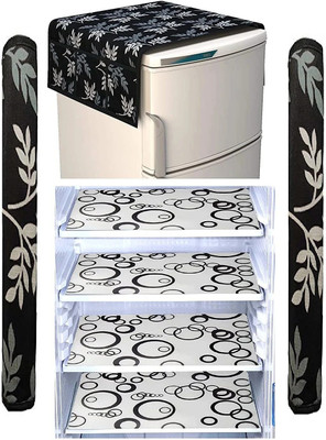 IMPHI Refrigerator  Cover(Width: 11 cm, black)