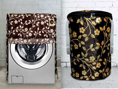 Comfort House Front Loading Washing Machine  Cover(Width: 58 cm, Brown)