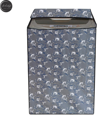 Archistylo Top Loading Washing Machine  Cover(Width: 65 cm, Grey, White)