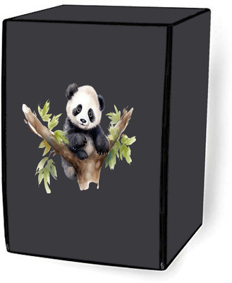 Delideal Front Loading Washing Machine  Cover(Width: 66 cm, Grey)