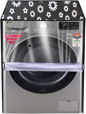 Homeify Front Loading Washing Machine  Cover(Width: 67 cm, Multicolor)