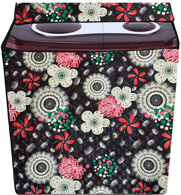 Decorly Furnishings Semi-Automatic Washing Machine  Cover(Width: 83 cm, MALTICOLOUR)