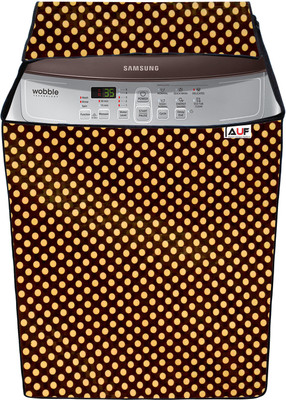 AAVYA UNIQUE FASHION Top Loading Washing Machine  Cover(Width: 63.7 cm, Brown)