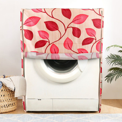 E-Retailer Front Loading Washing Machine  Cover(Width: 58 cm, Red)