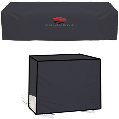 Delideal Air Conditioner  Cover(Width: 40 cm, Grey)