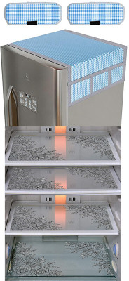 DPA Collection Refrigerator  Cover(Width: 54 cm, Transparent)
