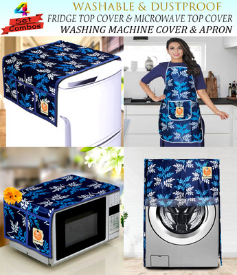 Kanushi Industries Front Loading Washing Machine  Cover(Width: 58 cm, Blue)