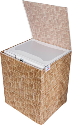 Heart Home Top Loading Washing Machine  Cover(Width: 59 cm, Golden)