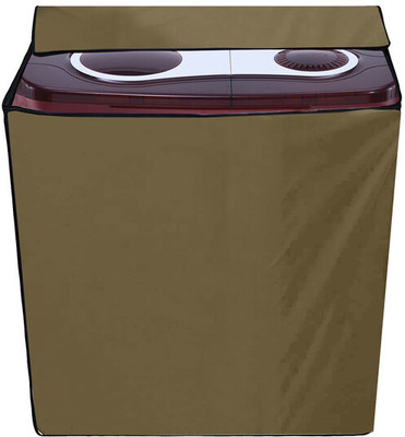 AAVYA UNIQUE FASHION Semi-Automatic Washing Machine  Cover(Width: 80 cm, Beige)