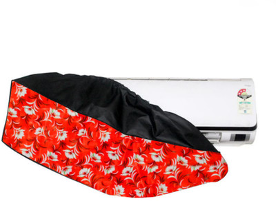 AAJ KA FASHION Air Conditioner  Cover(Width: 101.6 cm, Red,White)