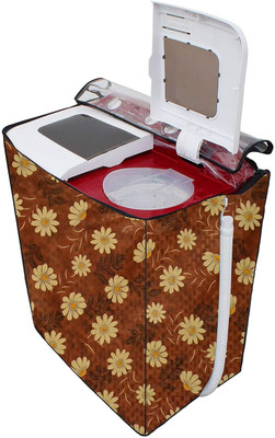 Crosia Craft Refrigerator  Cover(Width: 80 cm, Brown)