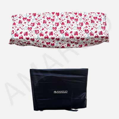 Amarud Air Conditioner  Cover(Width: 111 cm, Multicolor)