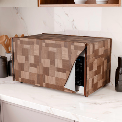 KUBER INDUSTRIES Microwave Oven  Cover(Width: 30 cm, Brown)