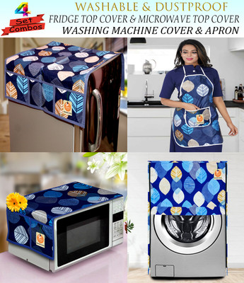 Kanushi Industries Front Loading Washing Machine  Cover(Width: 58 cm, Blue)